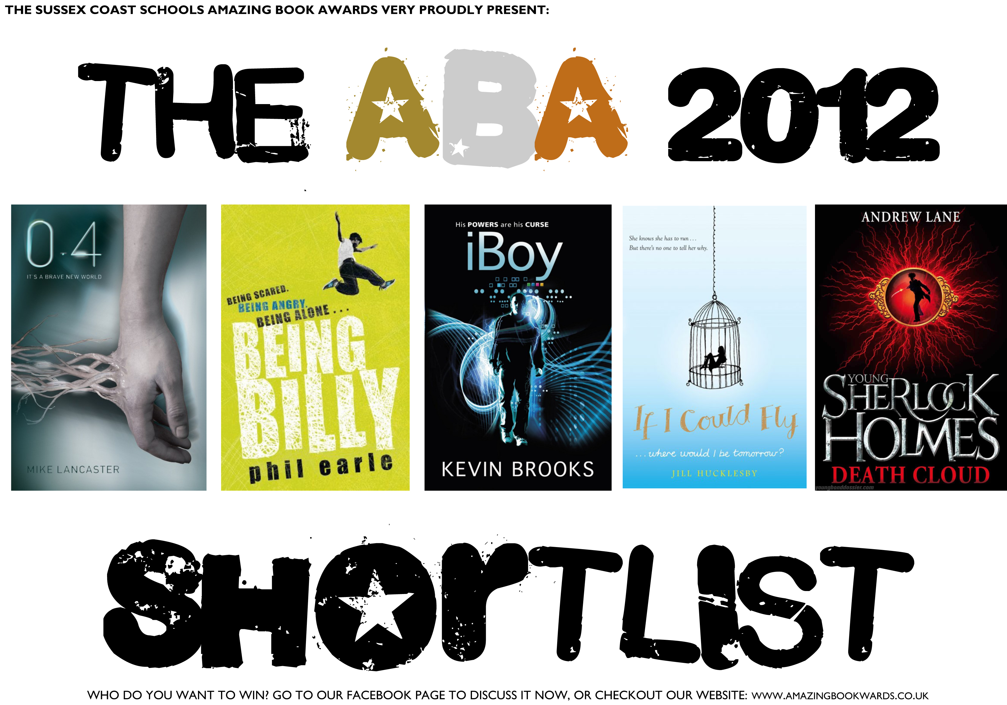 Announcing the 2012 Shortlist … (Yay!) Amazing Book Awards